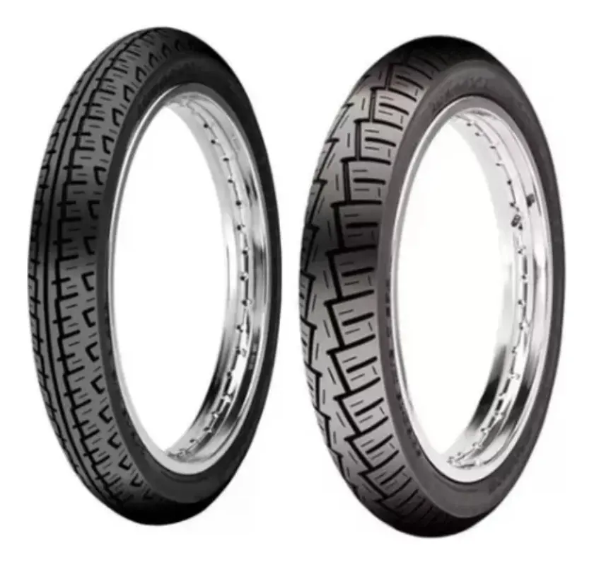 Pneu Cg125 150 Titan 90/90-18 + 2.75-18 Winner Maggion P 150km 2 unidades