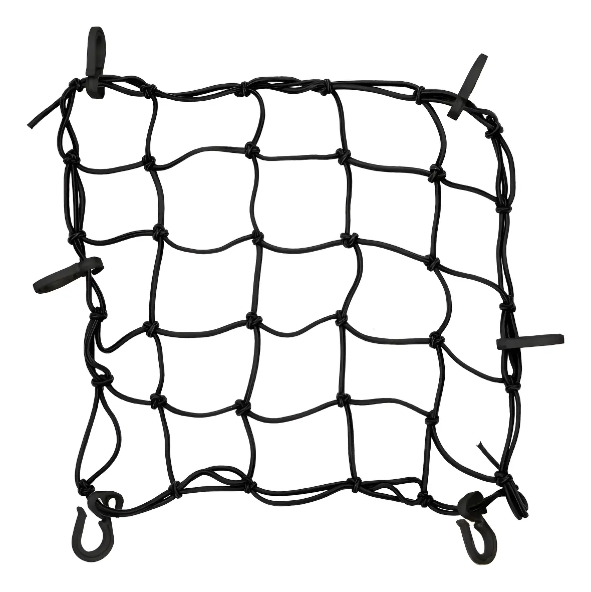 Rede Elástica Capacete Tam.35x35  Mod. Aranha Cor Preta