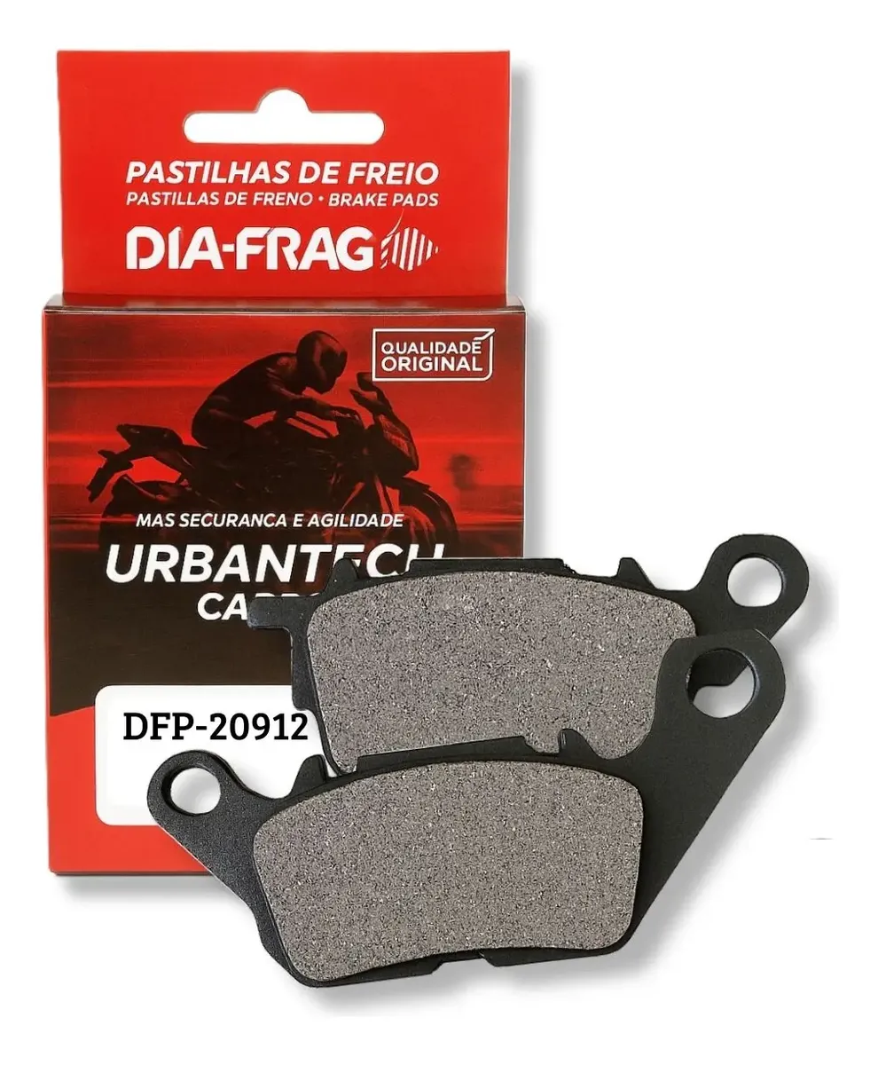 Pastilha Freio Diant. Yamaha Fluo 125/N-Max 160 2017~ (C/ Abs) (Urban Tech) DFP-20912